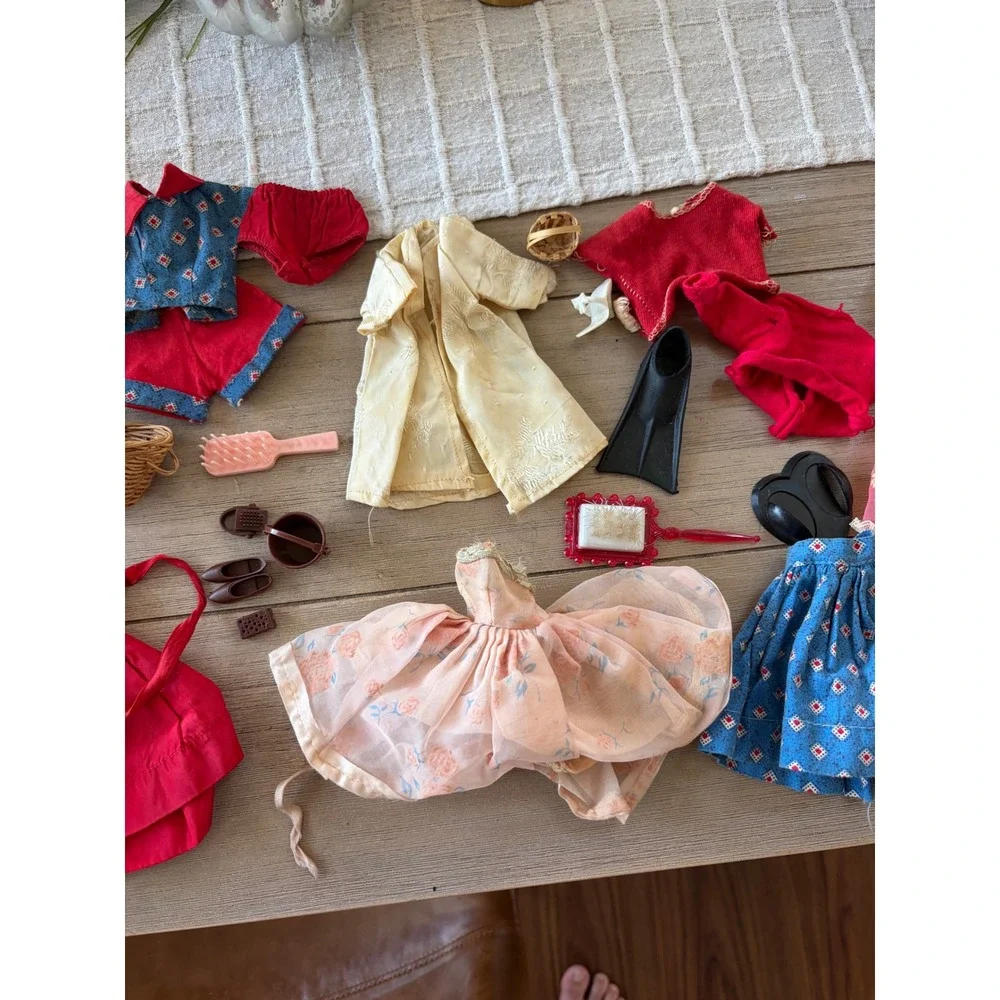 Vintage Vogue Ginny Doll Clothes Accessories Lot 1950s Dresses Skirts Tagged